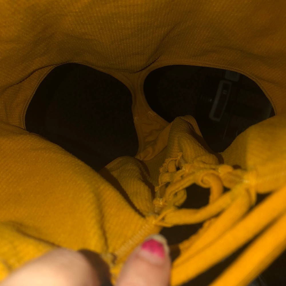Mustard color body suit - Picture 5 of 6